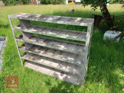 ALUMINIUM SHELVES
