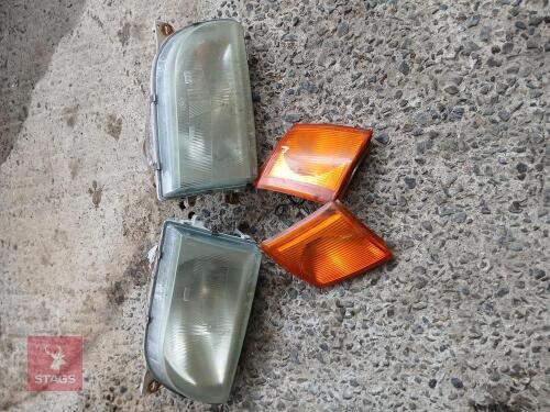 MK5 SMILEY TRANSIT HEADLIGHTS & MIRRORS