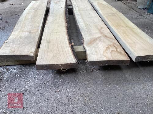 4 CHEERY WOOD PLANKS