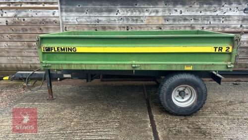 2014 FLEMING TR2 TIPPING TRAILER
