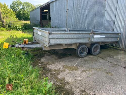 WESSEX 12' X 6' FLATBED TRAILER
