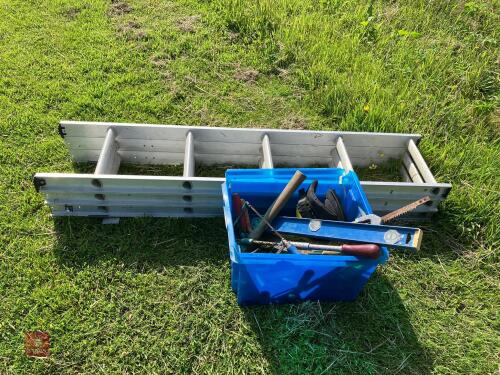 ALUMINIUM LADDER & BUILDING TOOLS