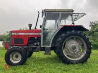 1990 MASSEY FERGUSON 375 2WD TRACTOR - 4