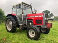 1990 MASSEY FERGUSON 375 2WD TRACTOR - 17