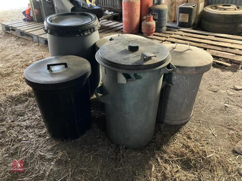 5 MIXED BINS