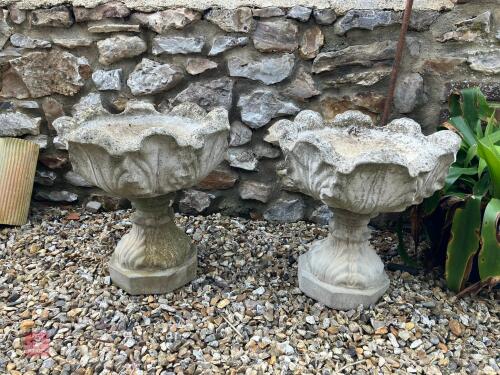 2 ORNATE PLANTERS
