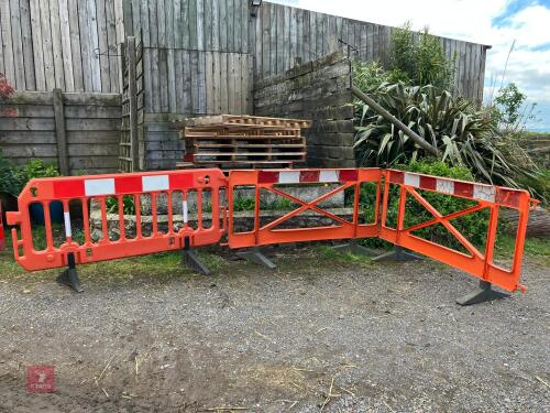 3 PEDESTRIAN BARRIERS