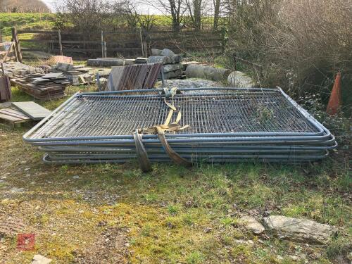 10 HERRAS FENCING PANELS