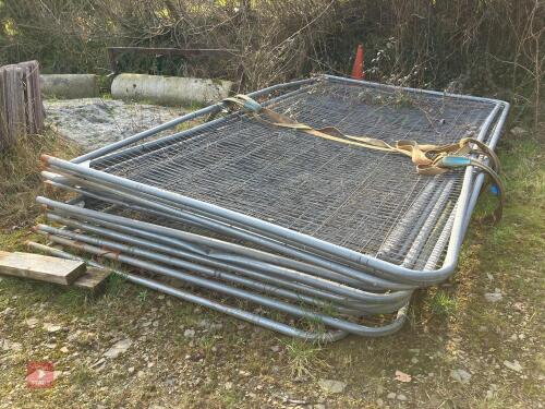 10 HERRAS FENCING PANELS