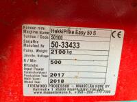 2017 HAKKI PILKE EASY 50S WOOD PROCESSOR - 18