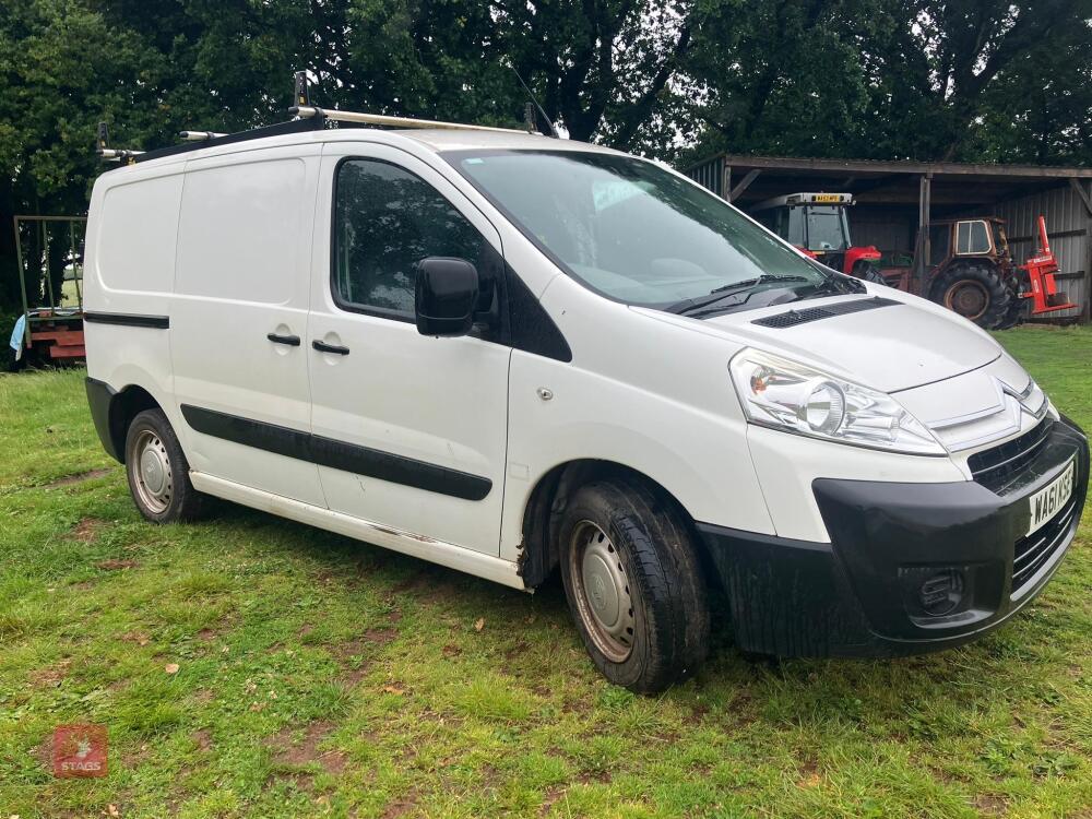 2012 CITROEN DISPATCH 1.9L VAN (S/R)