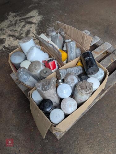 3 LARGE BOXES OF NEW FILTERS