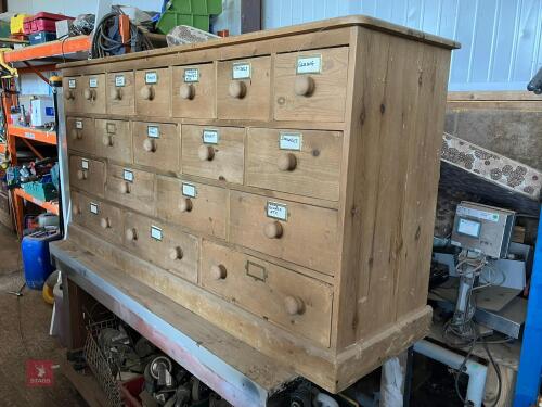 19 DRAWER WORKSHOP CABINET