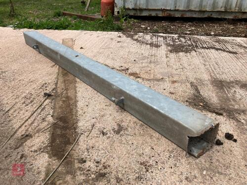 8' GALVANISED GATE POST