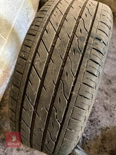 20'' 255/45 ALLOY WHEEL & TYRE