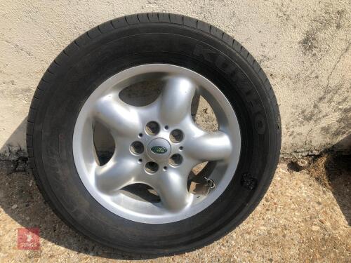 FREE LANDER WHEEL WITH BRAND NEW TYRE