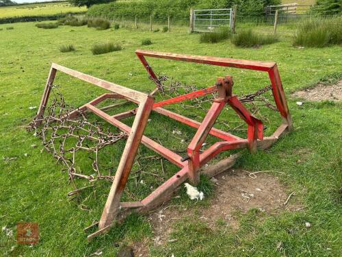 4.5M WEBBER FOLDING CHAIN HARROWS