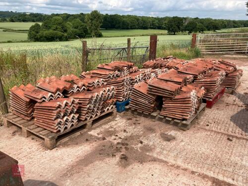 LARGE QTY OF CLAY TILES