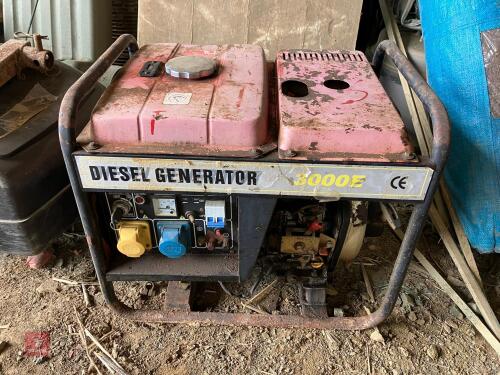 DIESEL 3000E GENERATOR