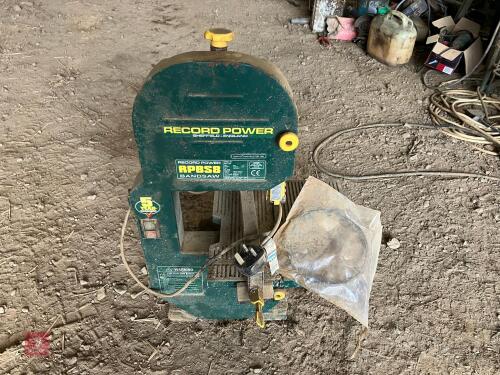 RECORD RPBS8 BAND SAW (S/R)