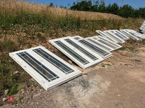 QTY UPVC PATIO DOORS & WINDOWS