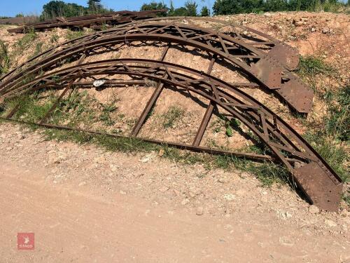 5 METAL DUTCH BARN HOOPS