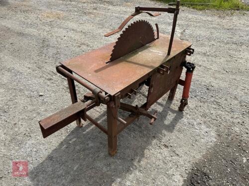 PTO DRIVEN SAW BENCH