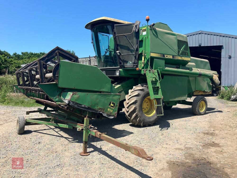 1988 JOHN DEERE 1065 COMBINE HARVESTER