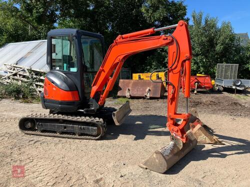 2011 KUBOTA U25-3EU 2.5T EXCAVATOR