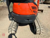2011 KUBOTA U25-3EU 2.5T EXCAVATOR - 24