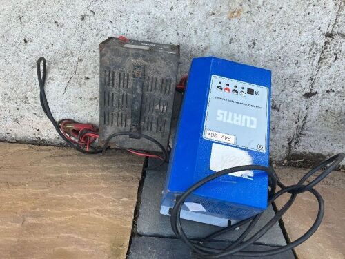 2 BATTERY CHARGERS