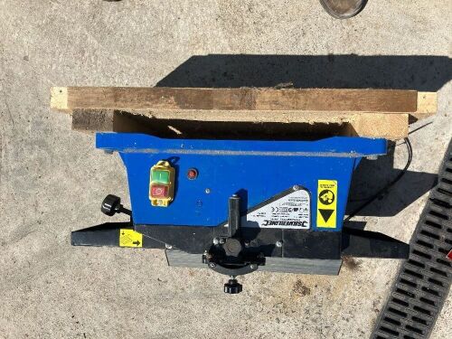 SILVERLINE 1800W BENCH PLANNER