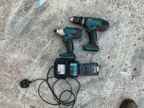 MAKITA CORDLESS DRILL & IMPACT DRIVER