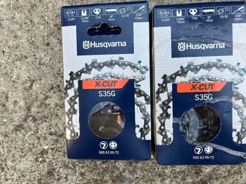 2 HUSQVARNA S35G CHAIN