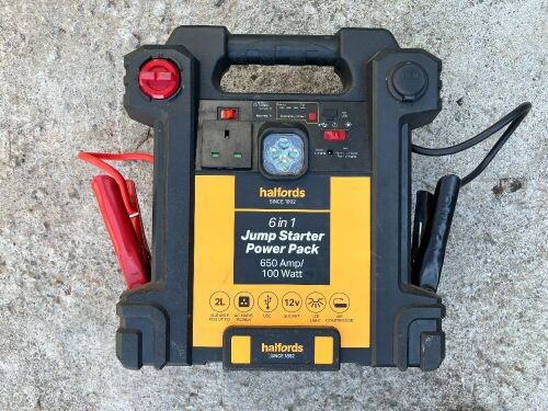 HALFORDS 6 IN 1 JUMP PACK