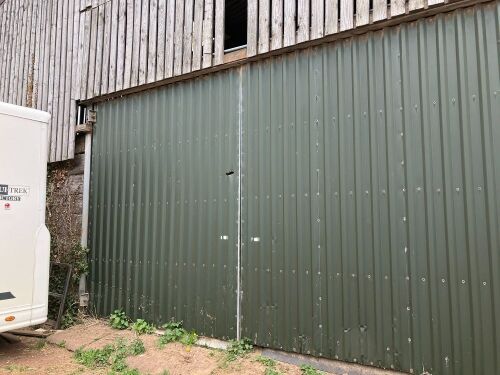 PAIR OF LARGE DOORS