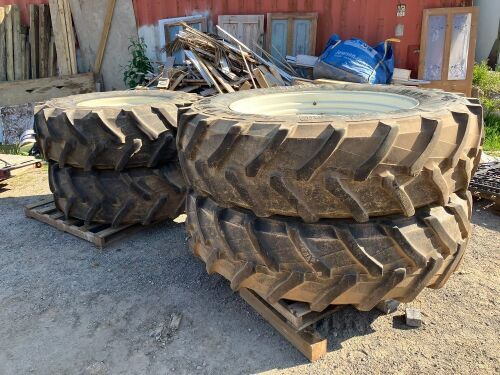 SET OF 4 ROW CROP WHEELS