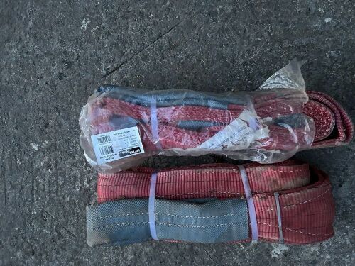 2 NEW LIFTING STRAPS