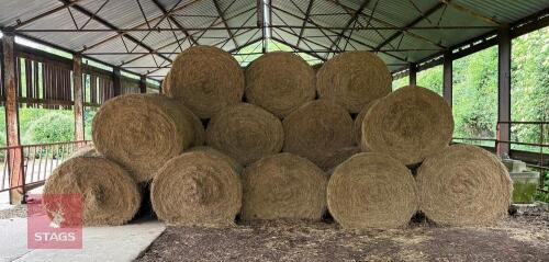 80 ROUND BALES OF 2024 MEADOW HAY BIDS PER BALE