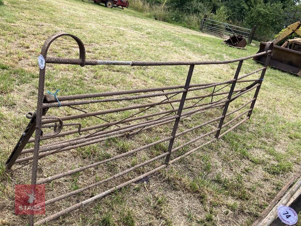 12' WROUGHT IRON GATE