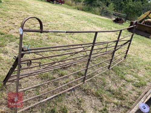 12' WROUGHT IRON GATE