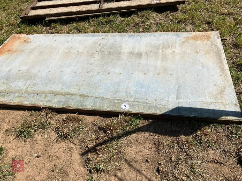 3.05M SHEETED DOOR