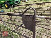 10' WROUGHT IRON GATE - 6