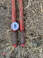 2 BALE SPIKES/TINES - 2