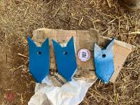 7 CULTIVATOR FEET - 2