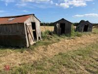 4 MOBILE POULTRY HOUSES