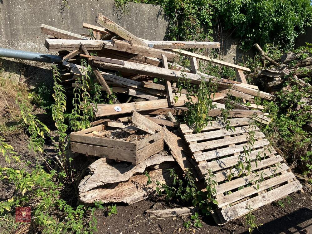 LRG QTY OF SURPLUS TIMBER
