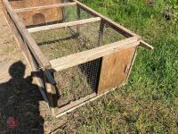 2.9M X 0.95M POULTRY RUN - 2