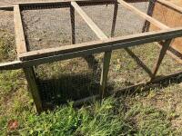 2.9M X 0.95M POULTRY RUN - 4