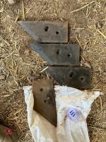 4 X CULTIVATOR PARTS - 2
